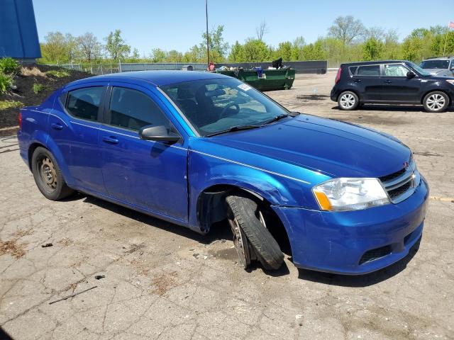 Photo 4 from auction – 2014 DODGE AVENGER SE with VIN 1C3CDZAB5EN162226