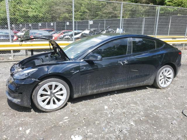 TESLA MODEL 3 2022 with VIN 5YJ3E1EA1NF185822 - Photo from auction