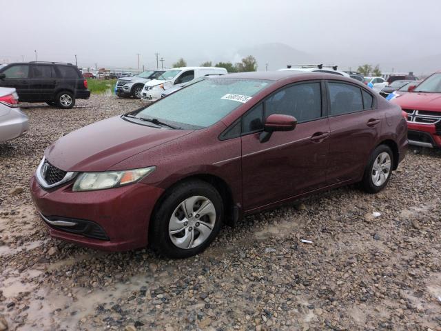 HONDA CIVIC LX 2014 with VIN 2HGFB2F59EH513349 - Photo from auction