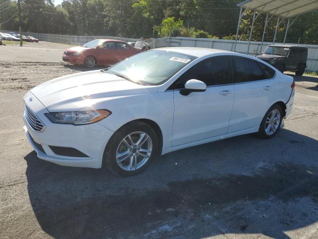 FORD FUSION SE 2018 with VIN 3FA6P0HD6JR272461 - Photo from auction