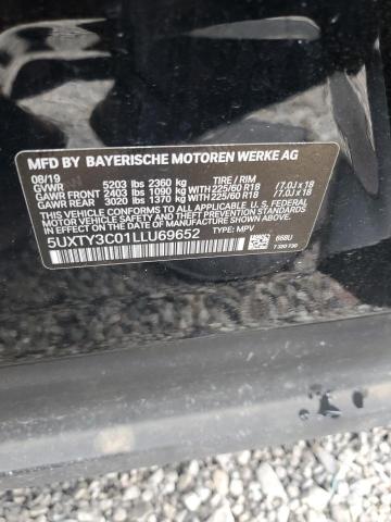 Photo 14 from auction – 2020 BMW X3 SDRIVE30I with VIN 5UXTY3C01LLU69652