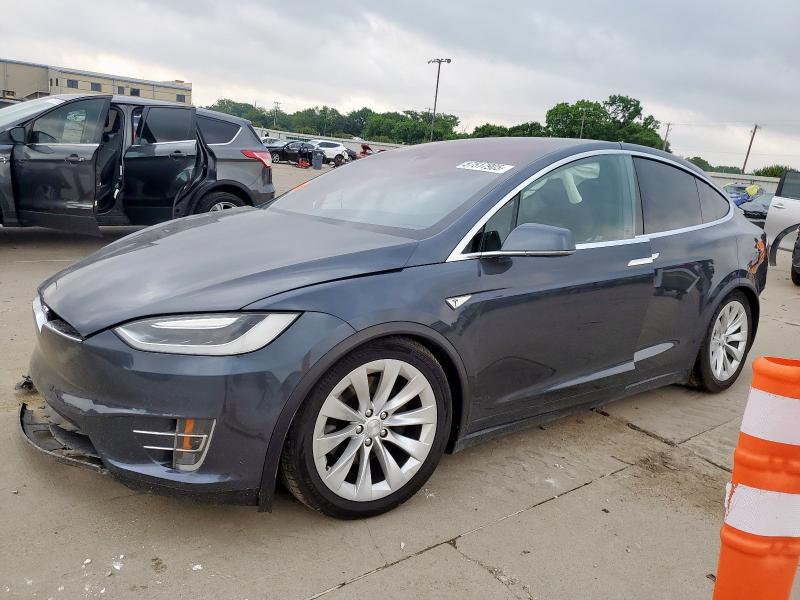 TESLA MODEL X 2016 with VIN 5YJXCBE20GF021826 - Photo from auction