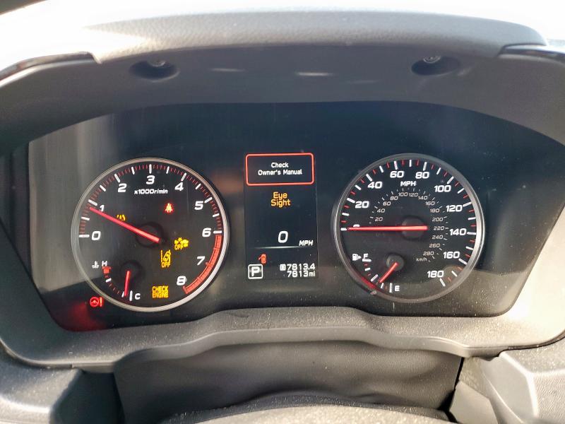 Photo 9 from auction – 2024 SUBARU WRX PREMIU with VIN JF1VBAH68R8811516
