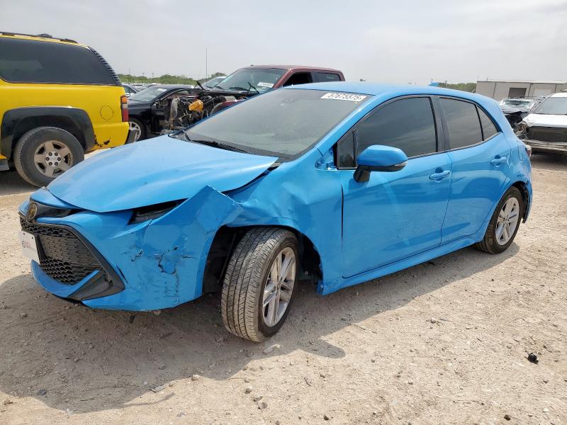 TOYOTA COROLLA SE 2022 with VIN JTND4MBE9N3181123 - Photo from auction