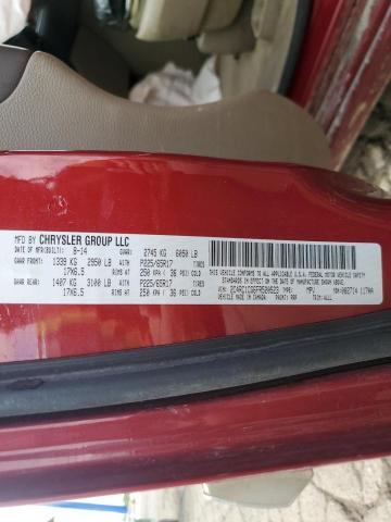 Photo 14 from auction – 2015 CHRYSLER TOWN & COU with VIN 2C4RC1CG6FR520523