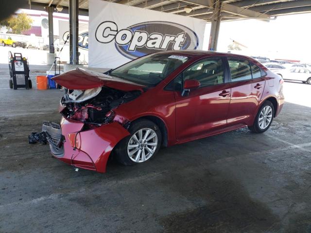 TOYOTA COROLLA LE 2023 with VIN JTDBCMFE0PJ012664 - Photo from auction