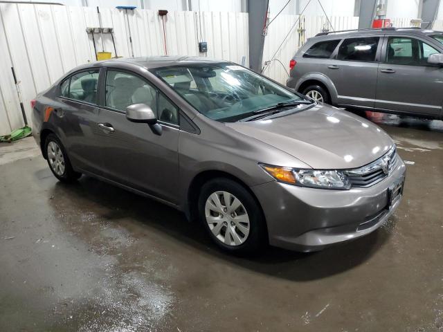 Photo 4 from auction – 2012 HONDA CIVIC LX with VIN 19XFB2F52CE026033