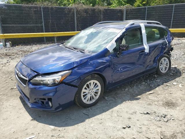 SUBARU IMPREZA PR 2018 with VIN 4S3GTAD69J3718625 - Photo from auction