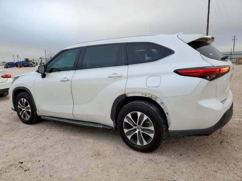 Photo 2 from auction – 2020 TOYOTA HIGHLANDER with VIN 5TDGZRAH1LS024550