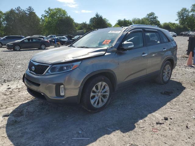 KIA SORENTO EX 2014 with VIN 5XYKU4A73EG538855 - Photo from auction