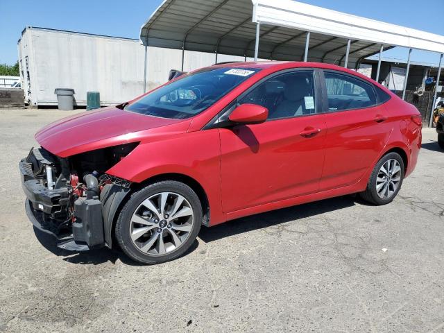HYUNDAI ACCENT SE 2017 with VIN KMHCT4AE8HU349560 - Photo from auction