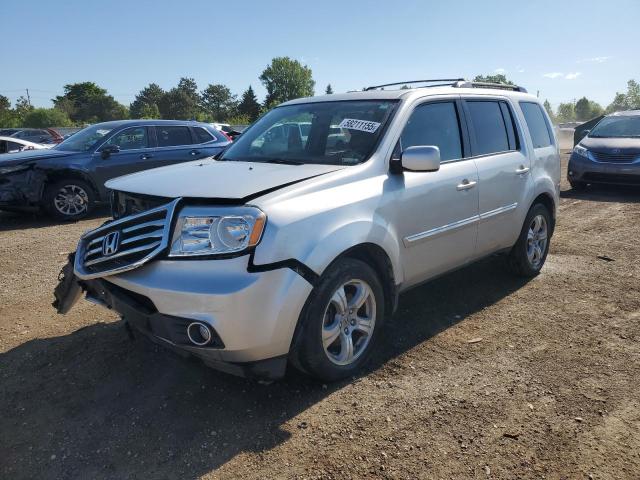 HONDA PILOT EXL 2013 with VIN 5FNYF4H56DB016929 - Photo from auction