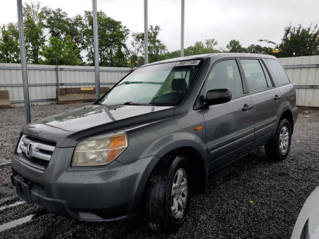 HONDA PILOT LX 2007 مع رقم تعريف المركبة 5FNYF28197B037702 - صورة من المزاد