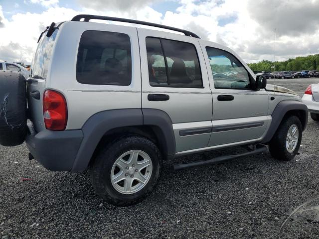 Photo 3 from auction – 2004 JEEP LIBERTY SP with VIN 1J4GL48K84W183101