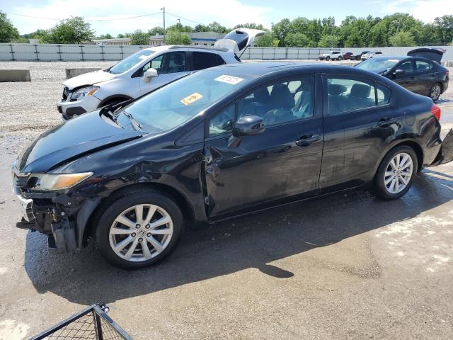 HONDA CIVIC EX 2012 مع رقم تعريف المركبة 19XFB2F88CE069284 - صورة من المزاد