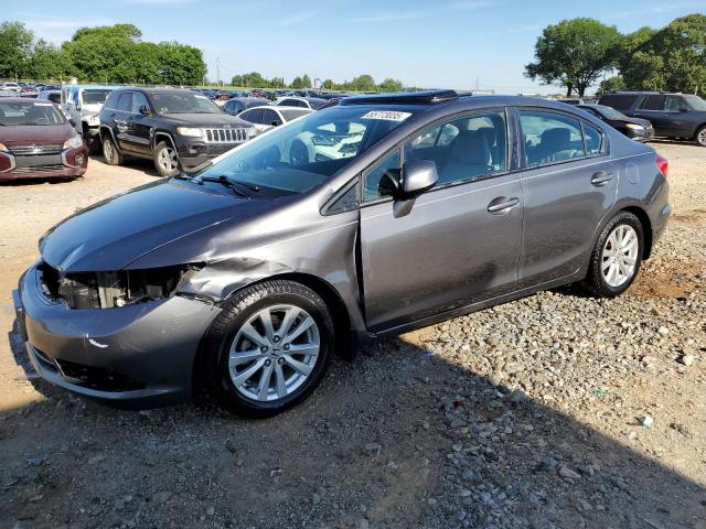 HONDA CIVIC EXL 2012 with VIN 19XFB2F92CE015827 - Photo from auction
