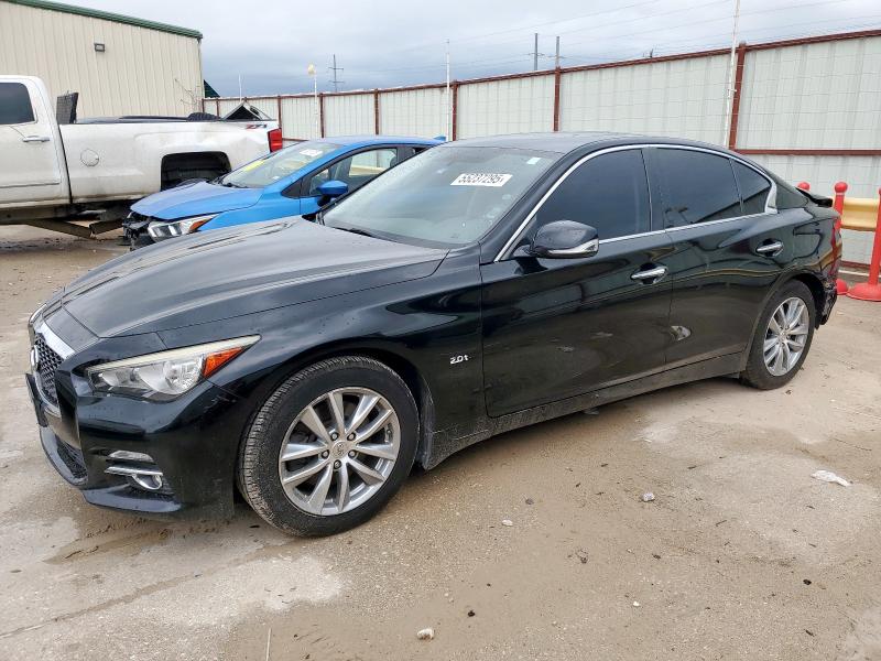 INFINITI Q50 BASE 2017 with VIN JN1CV7AR4HM680397 - Photo from auction