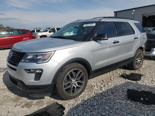 FORD EXPLORER S 2018 with VIN 1FM5K8GT1JGB54297 - Photo from auction