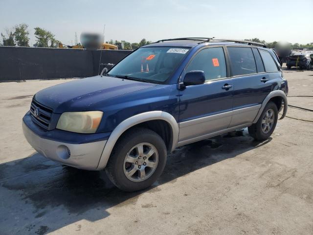TOYOTA HIGHLANDER 2004 with VIN JTEGP21A140013029 - Photo from auction