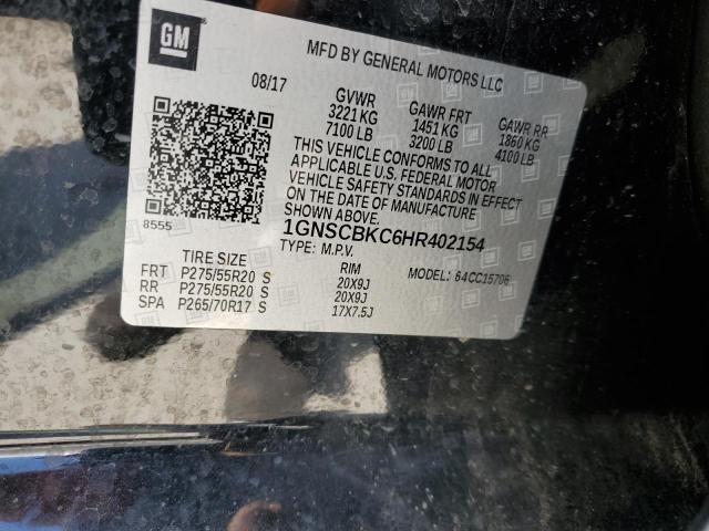 Photo 14 from auction – 2017 CHEVROLET TAHOE C150 with VIN 1GNSCBKC6HR402154