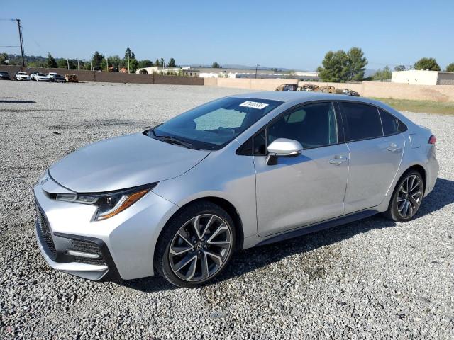 TOYOTA COROLLA SE 2021 with VIN 5YFS4MCE9MP072256 - Photo from auction