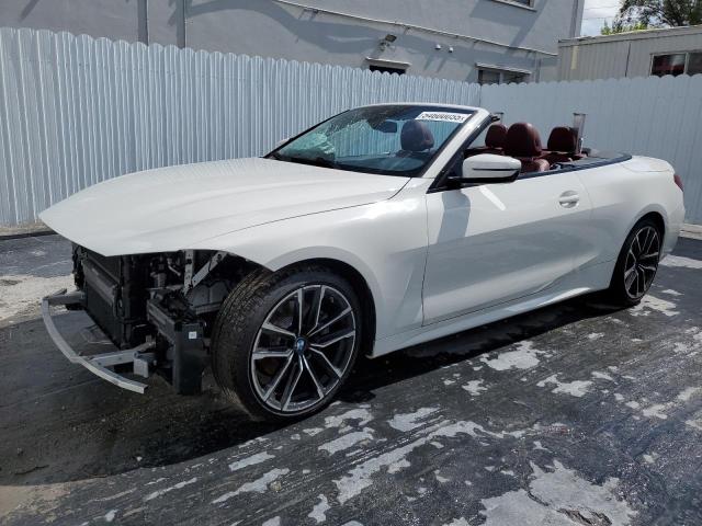 BMW 430I 2022 with VIN WBA23AT04NCJ78112 - Photo from auction