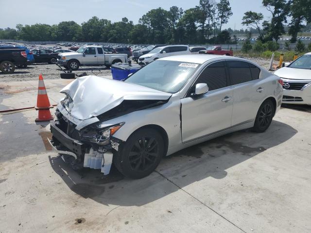 INFINITI Q50 BASE 2014 with VIN JN1BV7AP1EM688396 - Photo from auction