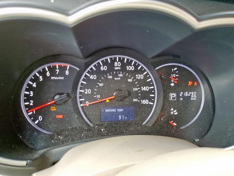 Photo 9 from auction – 2011 NISSAN QUEST S with VIN JN8AE2KP8B9001444