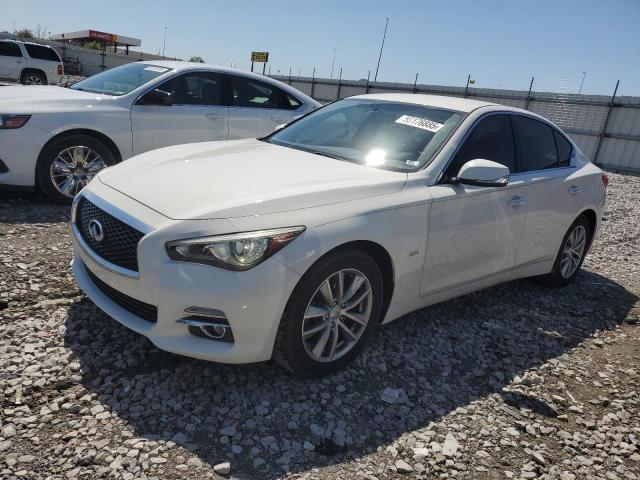 INFINITI Q50 BASE 2017 with VIN JN1CV7AR4HM681677 - Photo from auction