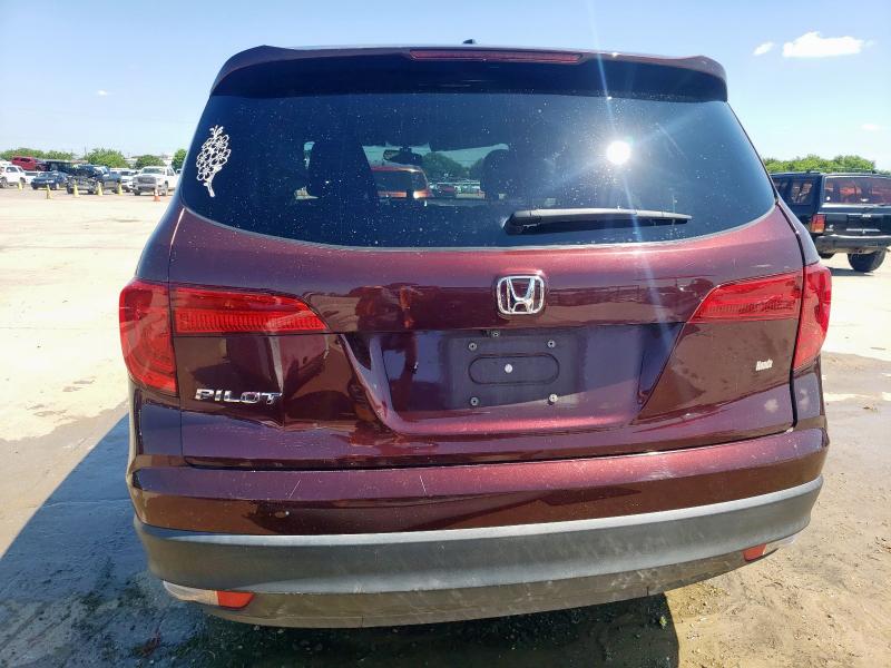 Photo 6 from auction – 2017 HONDA PILOT EXL with VIN 5FNYF5H56HB037257
