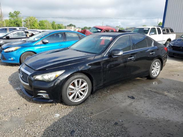INFINITI Q50 BASE 2015 with VIN JN1BV7AR8FM417810 - Photo from auction