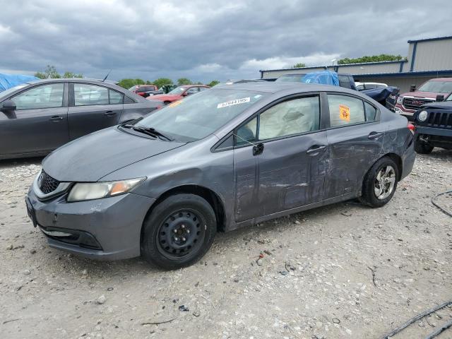 HONDA CIVIC LX 2014 with VIN 19XFB2F59EE245378 - Photo from auction