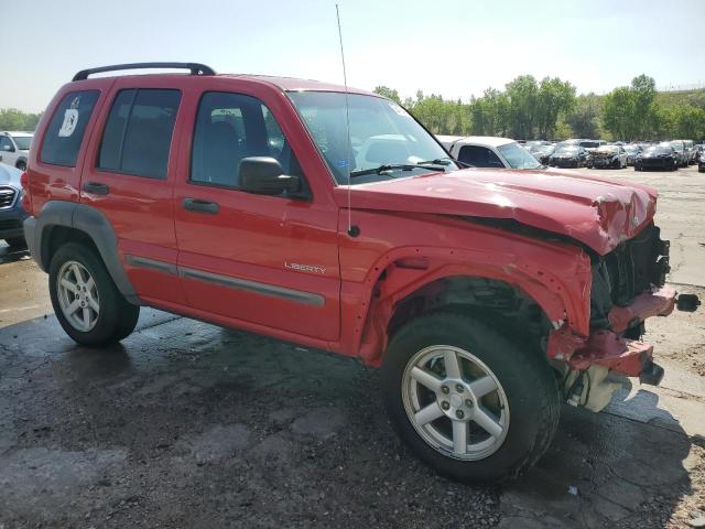 Photo 4 from auction – 2004 JEEP LIBERTY SP with VIN 1J4GL48KX4W140850