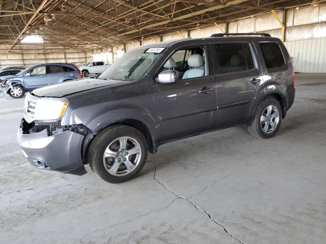 HONDA PILOT EXL 2014 with VIN 5FNYF3H57EB003392 - Photo from auction