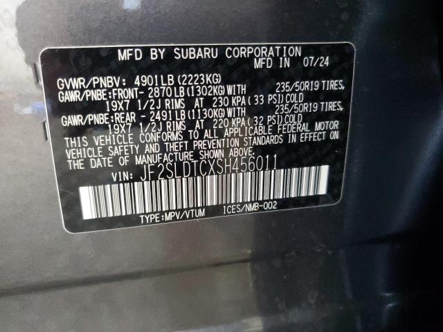 Photo 14 from auction – 2025 SUBARU FORESTER T with VIN JF2SLDTCXSH456011