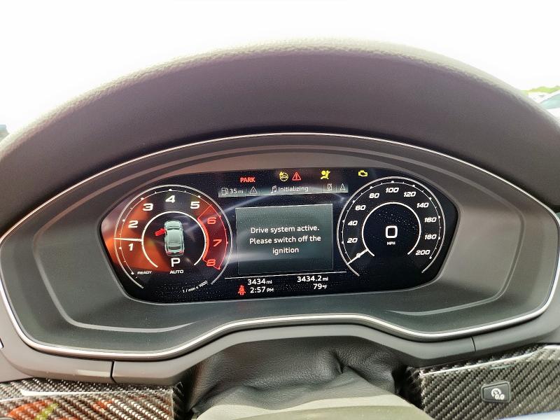 Photo 9 from auction – 2025 AUDI RS5 with VIN WUAAWCF50SA901070
