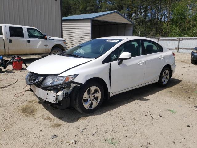 Photo 1 from auction – 2013 HONDA CIVIC LX with VIN 2HGFB2F58DH563545