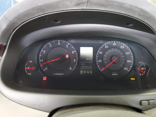 Photo 9 from auction – 2009 HYUNDAI AZERA SE with VIN KMHFC46F29A341228