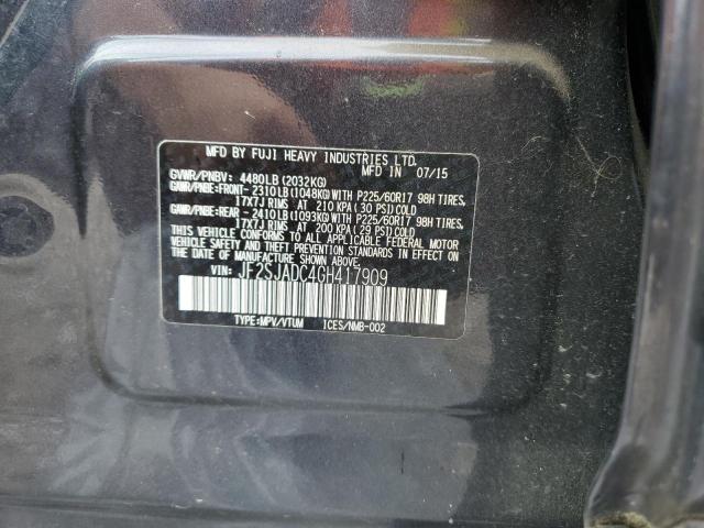 Photo 14 from auction – 2016 SUBARU FORESTER 2 with VIN JF2SJADC4GH417909