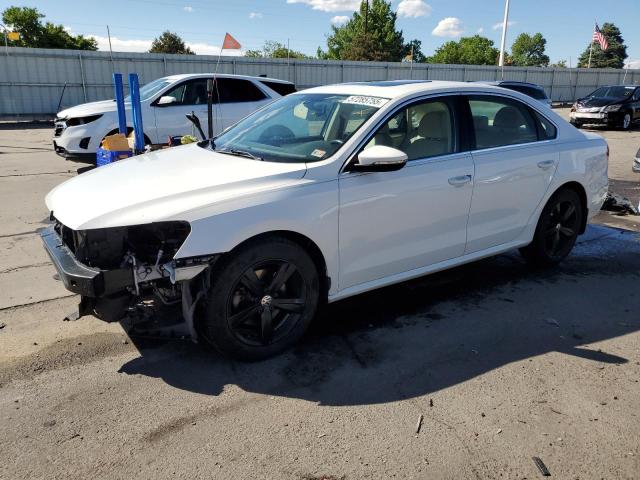 VOLKSWAGEN PASSAT SE 2012 with VIN 1VWBP7A36CC038905 - Photo from auction