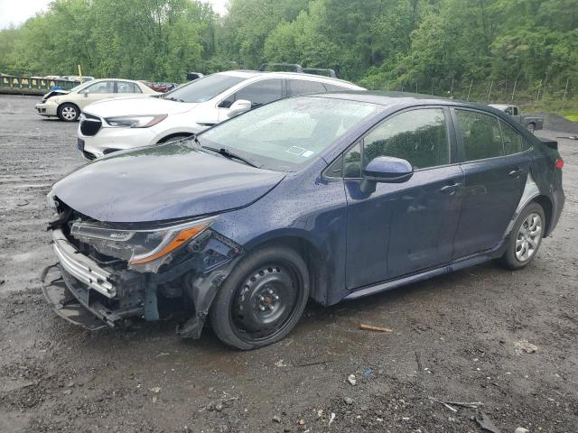 TOYOTA COROLLA LE 2021 with VIN JTDEPMAE9MJ152572 - Photo from auction