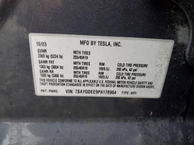 Zdjęcie 14 z aukcji – 2023 TESLA MODEL Y z VIN 7SAYGDEE9PA178964