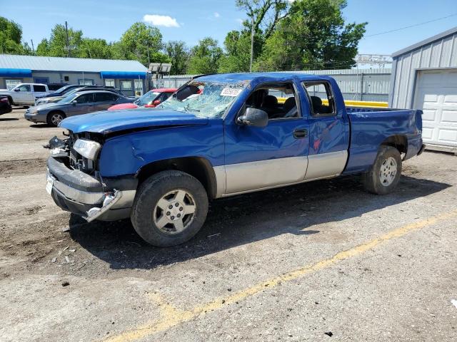 CHEVROLET SILVERADO 2004 with VIN 1GCEK19T74Z237430 - Photo from auction