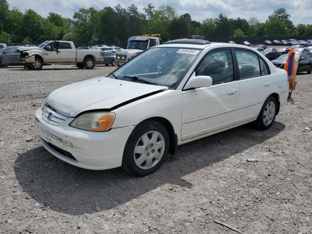 Photo 1 from auction – 2002 HONDA CIVIC EX with VIN 2HGES25782H589686