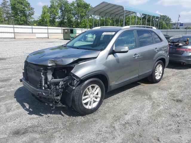 KIA SORENTO LX 2014 with VIN 5XYKTCA65EG520720 - Photo from auction