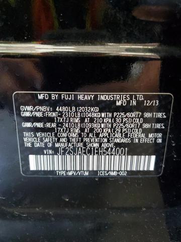 Фото 14 с аукциона – 2014 SUBARU FORESTER 2 с VIN JF2SJAEC1EH544001