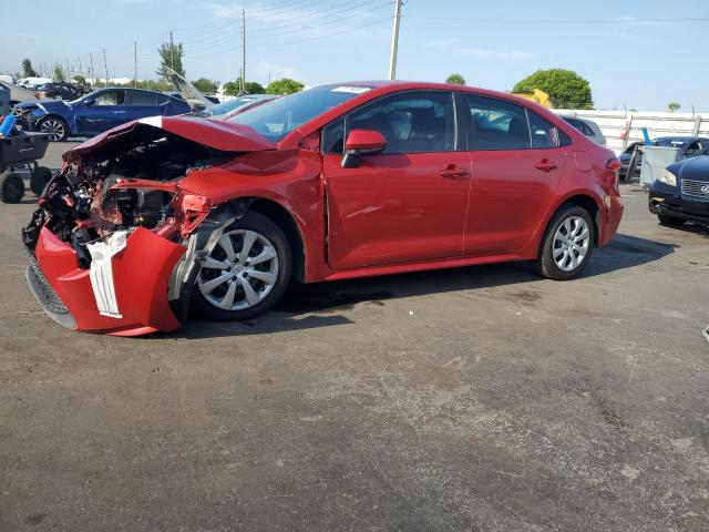 TOYOTA COROLLA LE 2020 with VIN 5YFEPRAE8LP051319 - Photo from auction