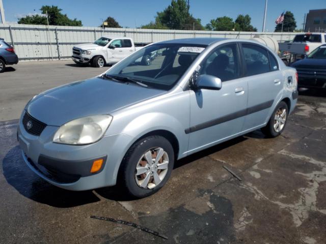 KIA RIO BASE 2009 with VIN KNADE223296502523 - Photo from auction
