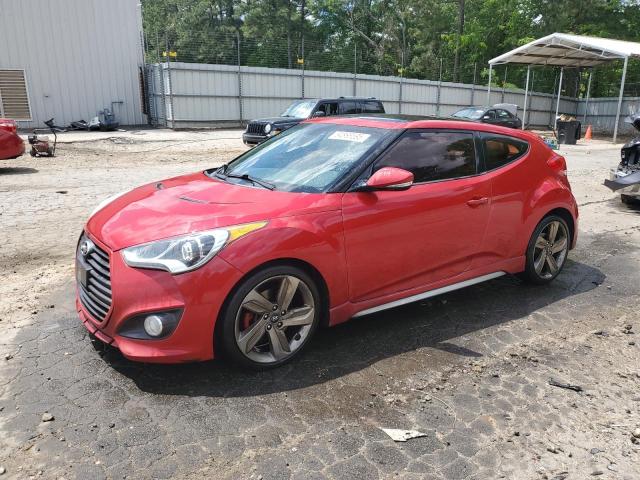 HYUNDAI VELOSTER T 2013 with VIN KMHTC6AE8DU102383 - Photo from auction