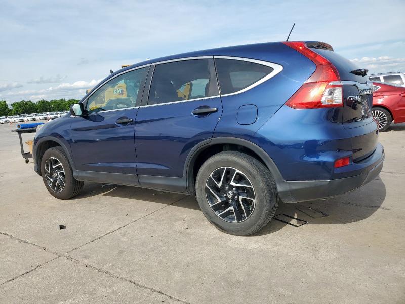 Photo 2 from auction – 2016 HONDA CR-V SE with VIN 2HKRM4H40GH678870
